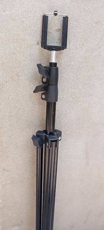 Ring Light & 7 ft Tripod stand with Lavalier Microphone 3