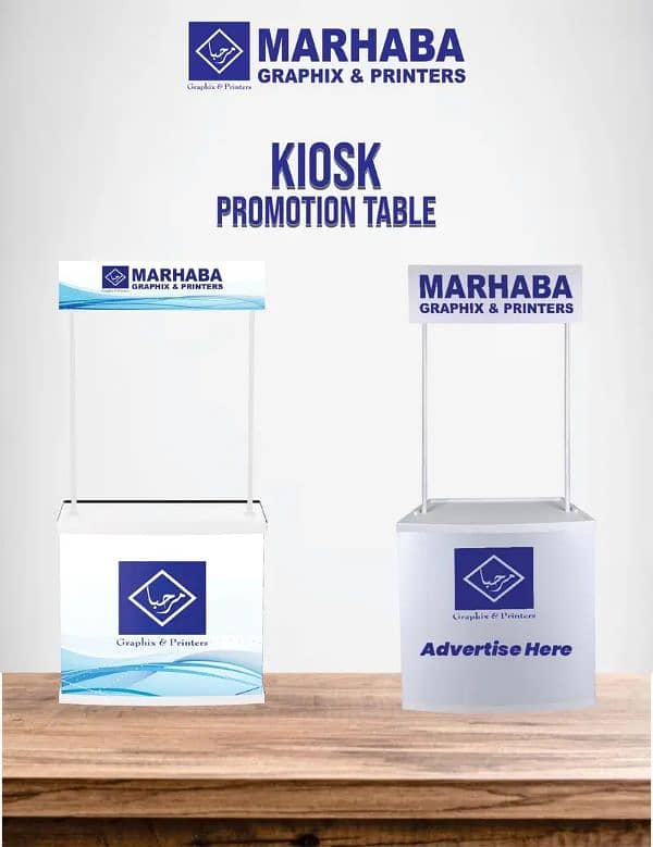 China Kiosk/kiosk table| Promotion Table/Counter| Display table/Stall 11