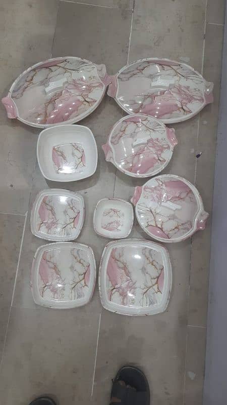dinner set 6 person condition New 1