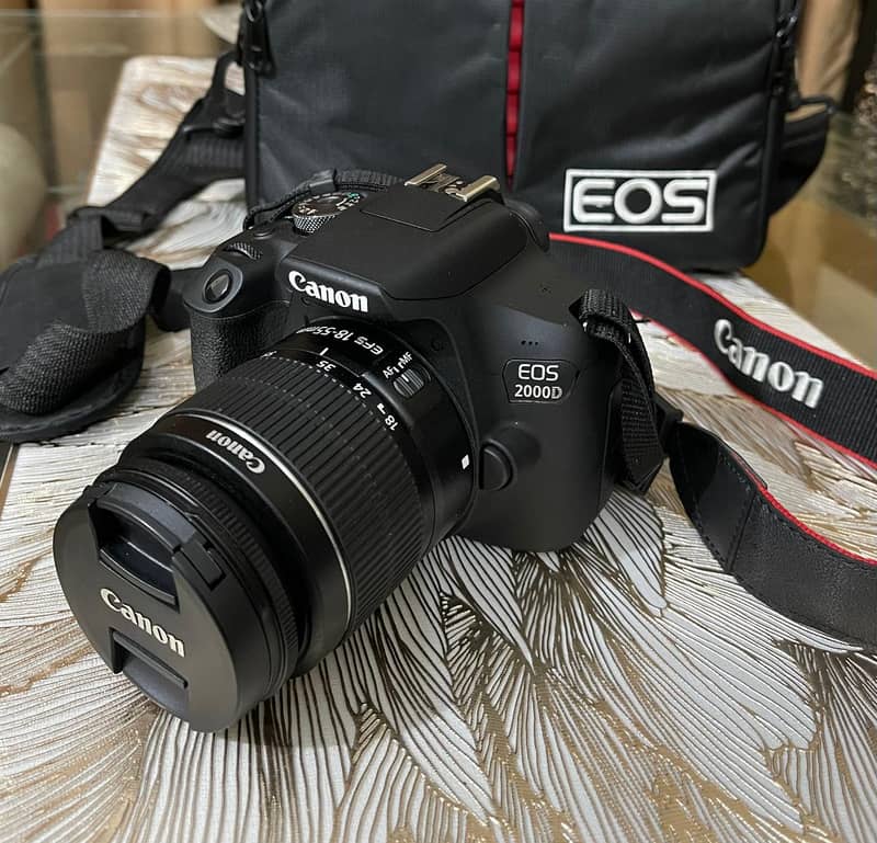 CANON EOS 2000D DSLR CAMERA 1