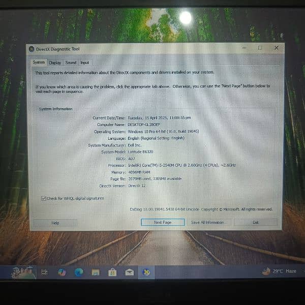 Dell Core i5 2nd Generation Laptop 5