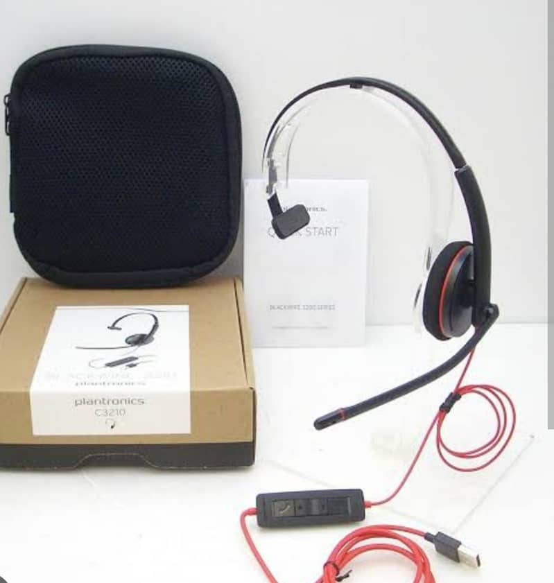 Plantronics - Voyager Focus UC with Charge Stand (Poly) Bluetooth 1