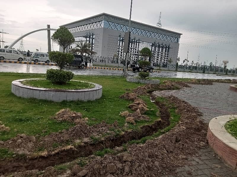 Prime Location 10 Marla Residential Plot Near Main Entrance for Sale in Sector J DHA Gujranwala 8