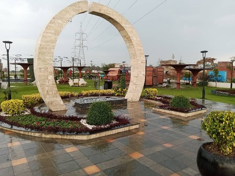 Prime Location 10 Marla Residential Plot Near Main Entrance for Sale in Sector J DHA Gujranwala 11