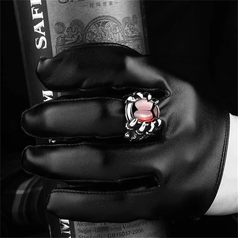 Men Dragon Claw Ring: Fearless Edgy Design for Modern Style 8,9,10 2
