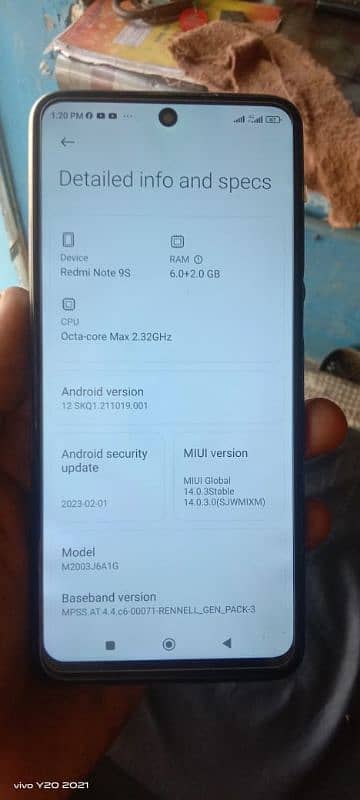 Redmi not 9 s 1