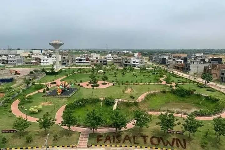 8 MARLA PLOT FOR SALE in FAISAL TOWN BLOCK C 48