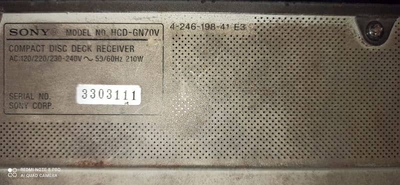 Sony Amplifier 3