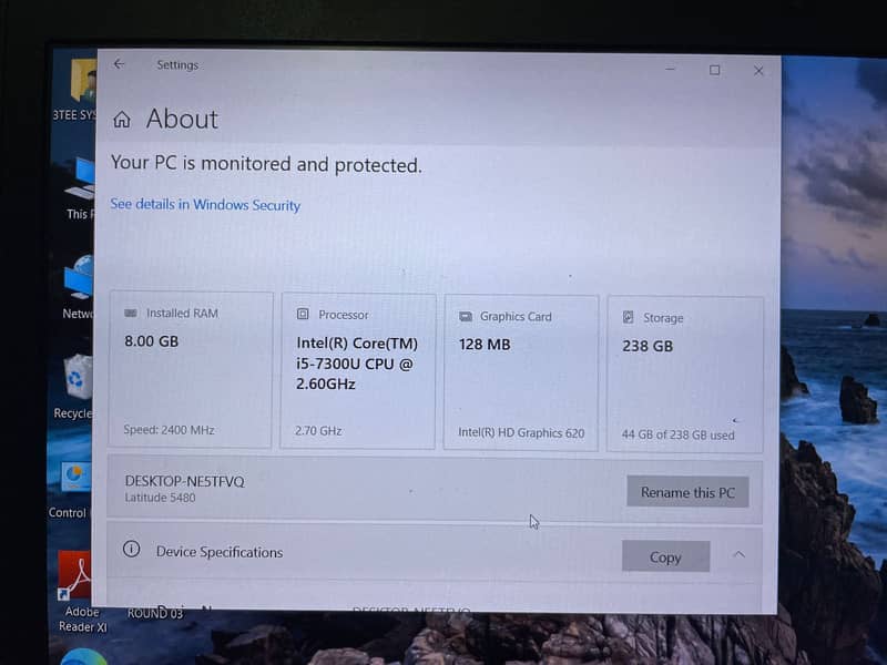 Core i5 vpro 7th Generation , Dell laptop 1