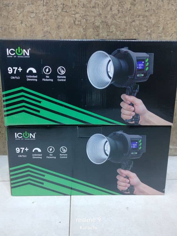 Icon VL-80BI | Strobe continue video light | 80w | same as zsyb 80bi 0
