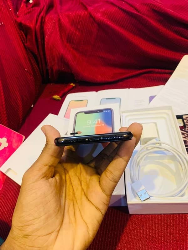 iPhone x 256gb Pta Approved with Box 2