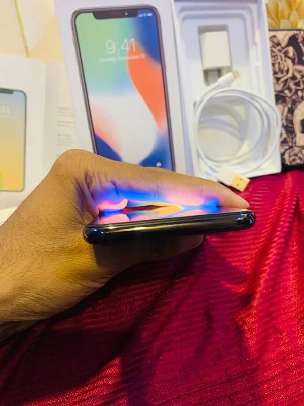 iPhone x 256gb Pta Approved with Box 10