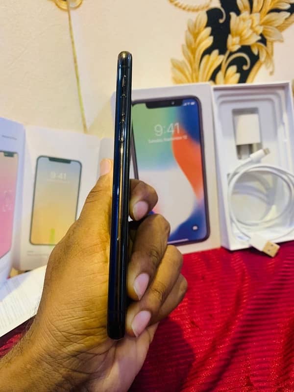 iPhone x 256gb Pta Approved with Box 13