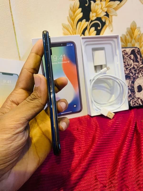 iPhone x 256gb Pta Approved with Box 14