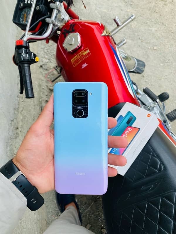 Redmi note 9 pta official approved 4/128 with box 0