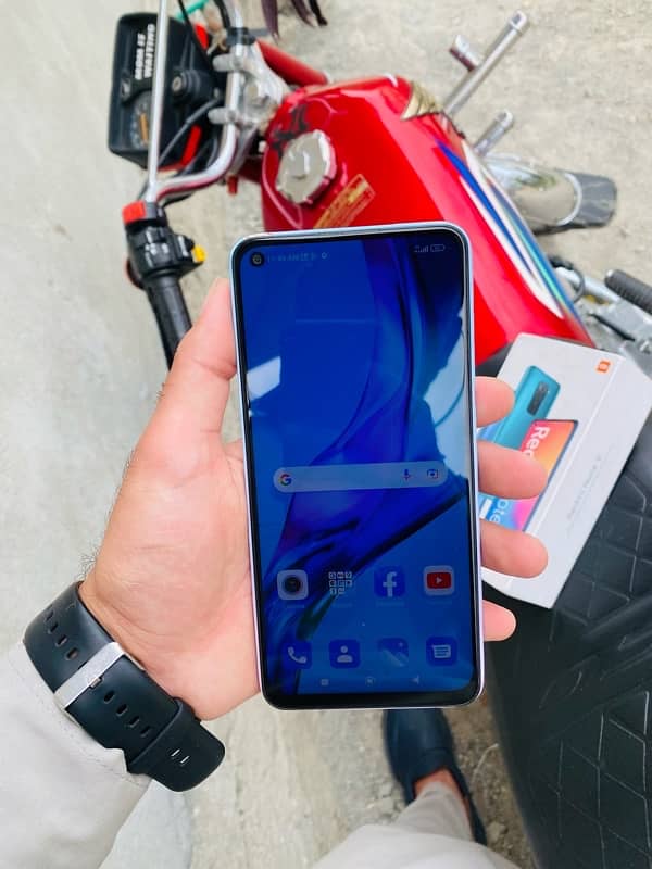 Redmi note 9 pta official approved 4/128 with box 4