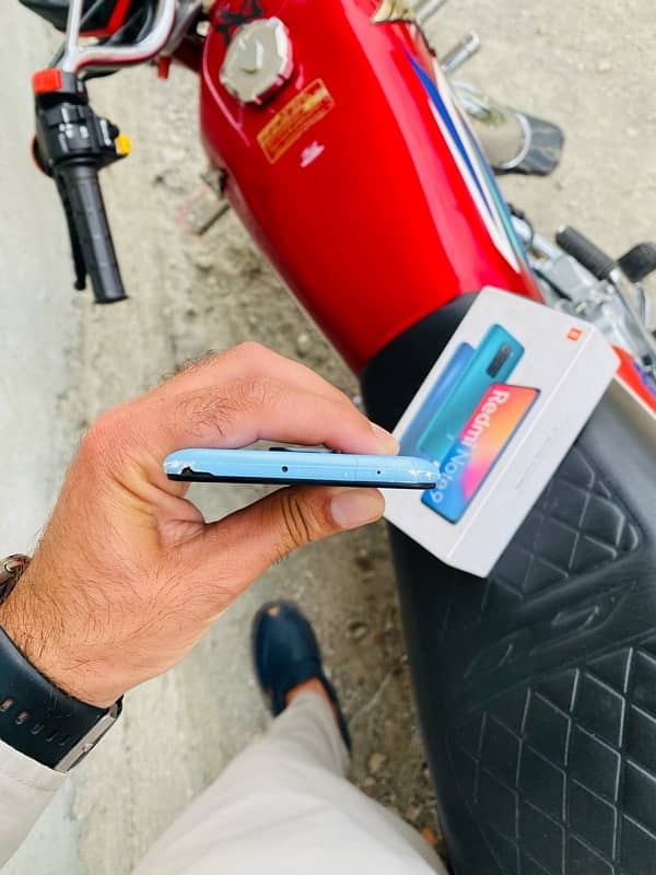 Redmi note 9 pta official approved 4/128 with box 6