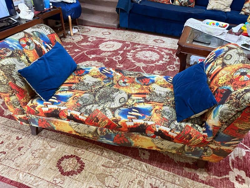 11 seater L shaped slightly used sofa 16