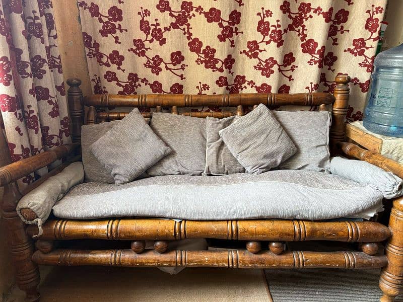 11 seater L shaped slightly used sofa 19