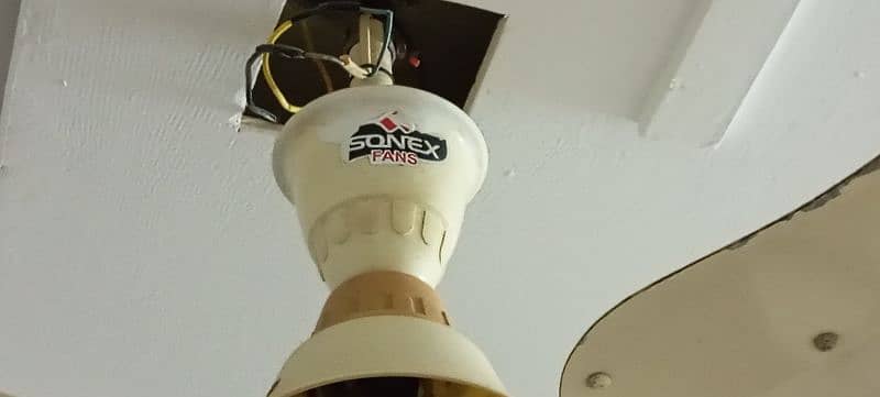 Sonex Ceiling Fan white color heavy, 56 inch - FANYC EDITION 1