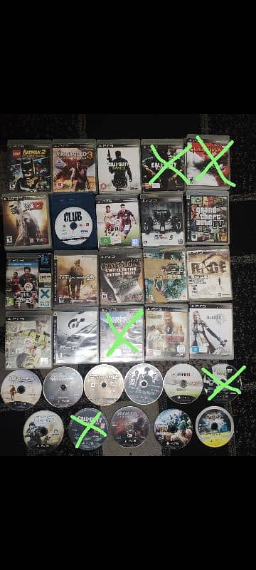 PS3 Games CDs condition 10/10 0