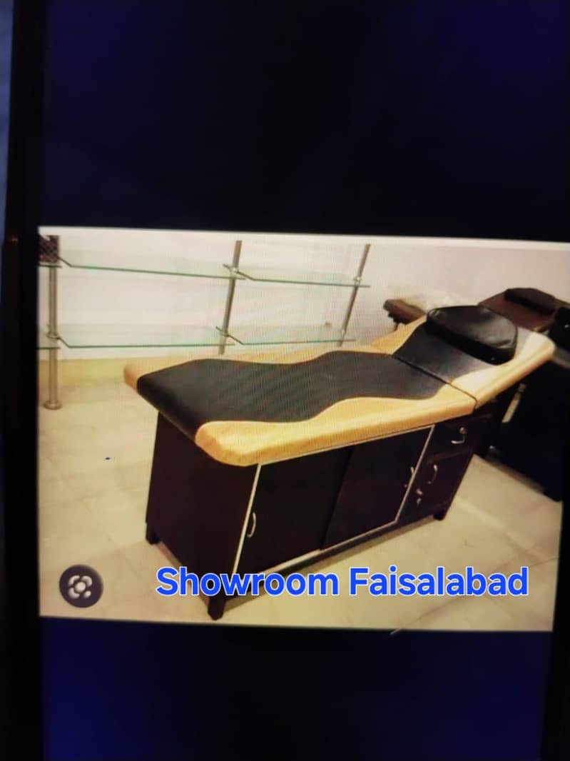 Parlour Chair/Trolley/Massage Bed/Pedicure unit/Barber/Saloon Chair 7