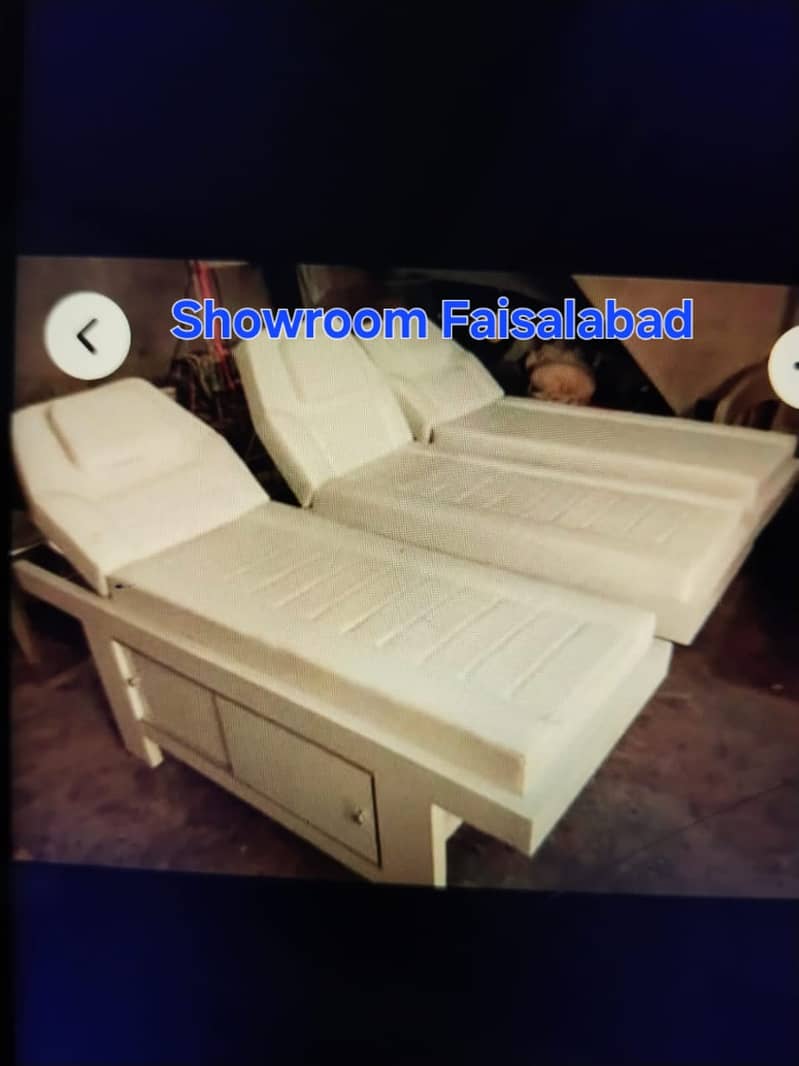 Parlour Chair/Trolley/Massage Bed/Pedicure unit/Barber/Saloon Chair 8