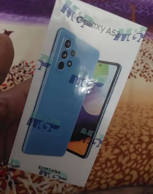 Samsung a52  with box 1