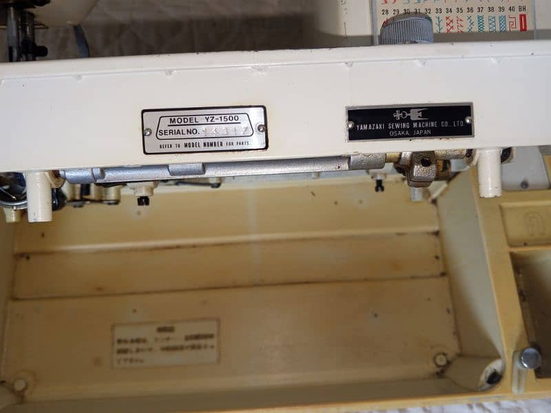 yamazaki blue bird and singer multi functional swing machine 15