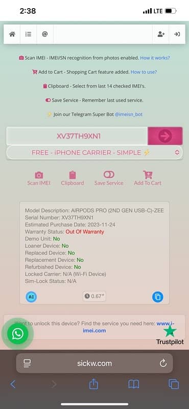 AirPods Pro 2nd generation type 1