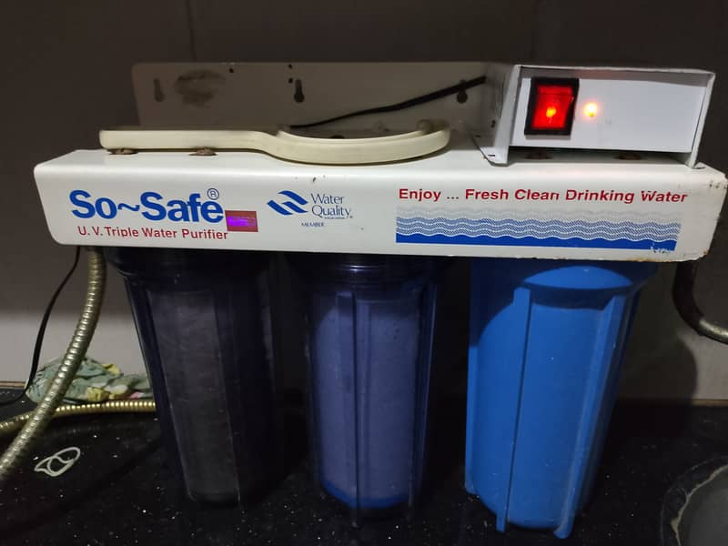 3 Stage Water Filteration So Safe Excellent Condition 0
