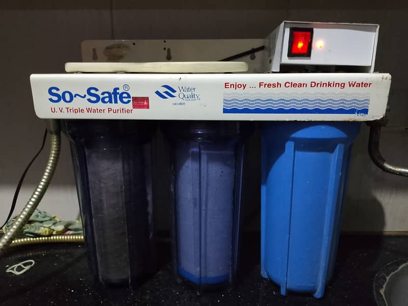 3 Stage Water Filteration So Safe Excellent Condition 2