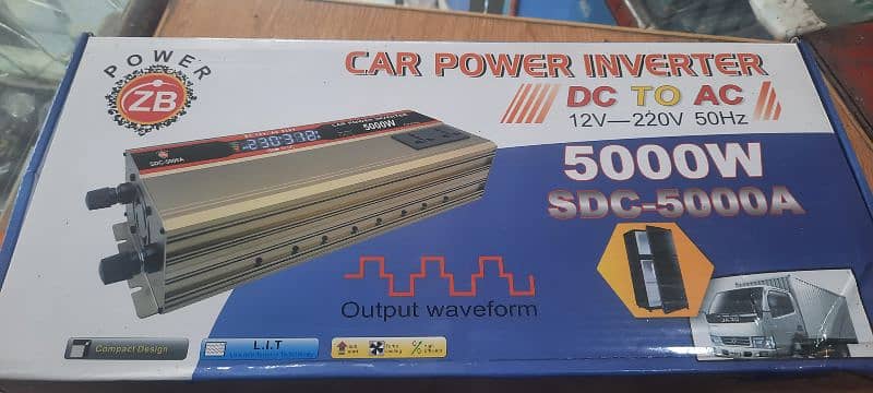 Mppt And car power  inverter  5000 w 3