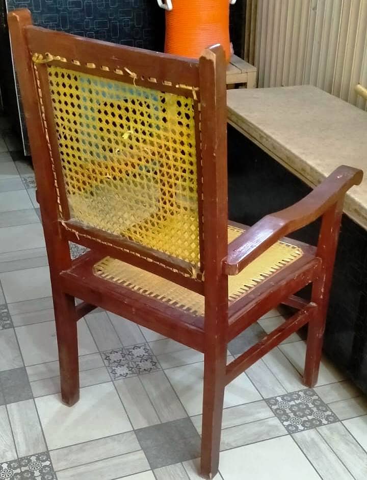 1 Wood chair sale Sargodha 2