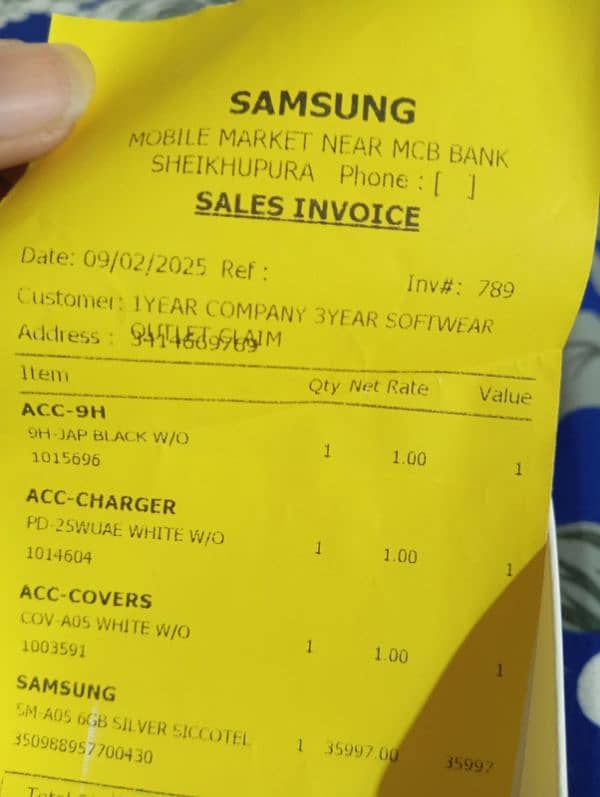Samsung A05 6 / 128 GB 2 months used - Sell Or Exchange 5