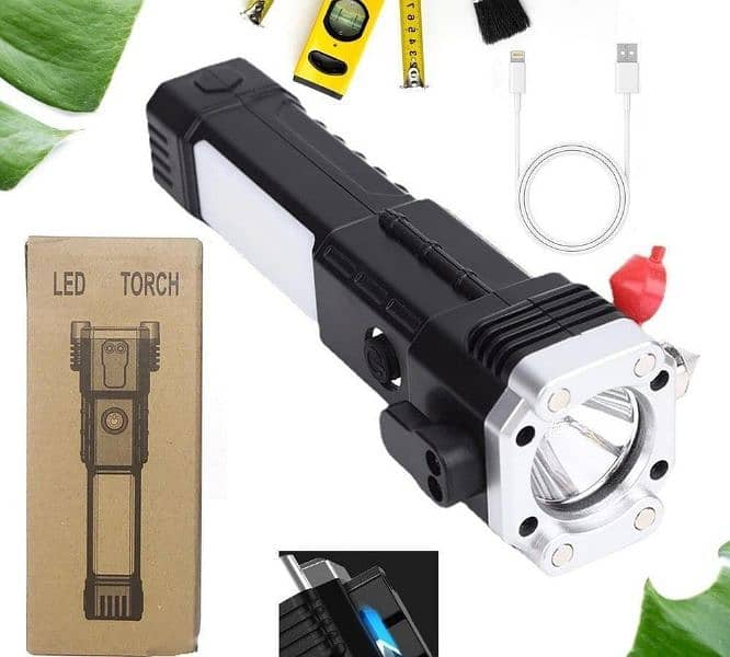 Rechargeable LED Torch Light 2