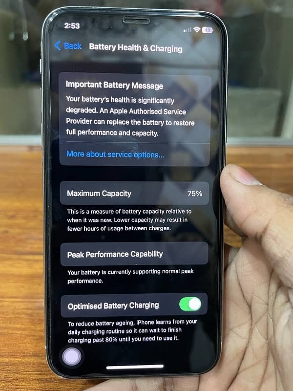 I PHONE X (pta approved ) 6
