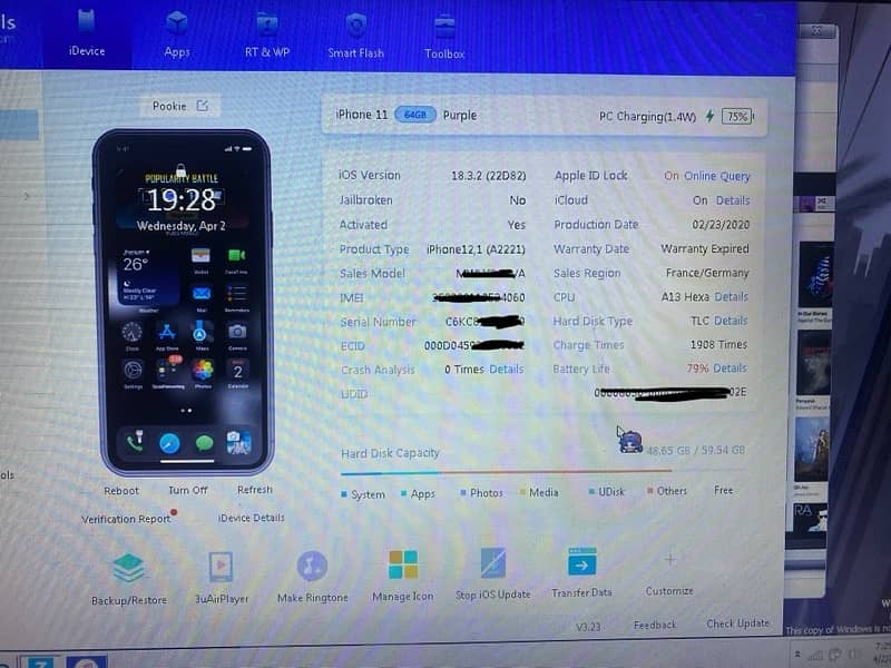 Iphone 11 Factory unlocked 64gb 8