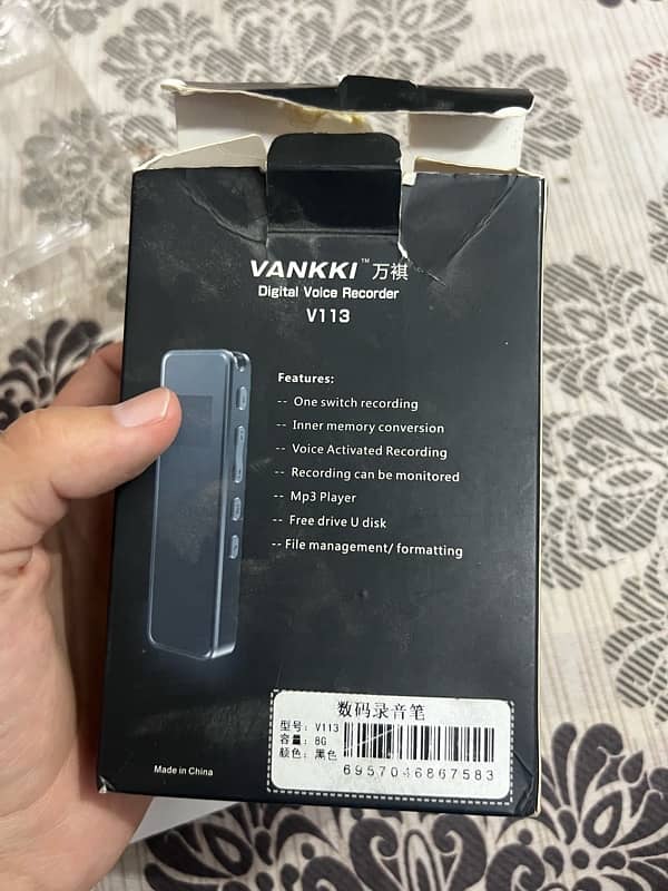 VANKKI Digital Voice Recorder 7