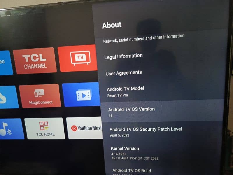 TCL 43 INCH 4K HDR LED TV 11