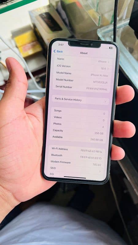 iphone XS MAX 256 dual pta approved 1