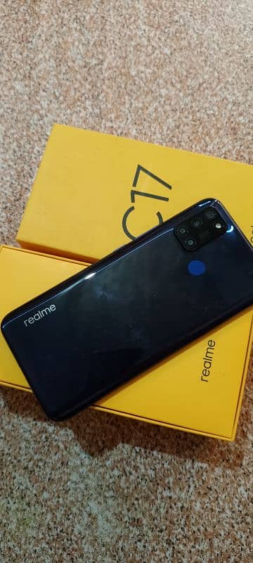 Realme C17 6/128 along with Box 1