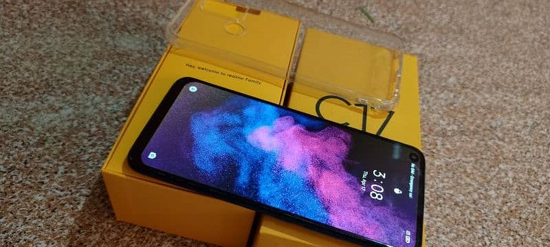 Realme C17 6/128 along with Box 3