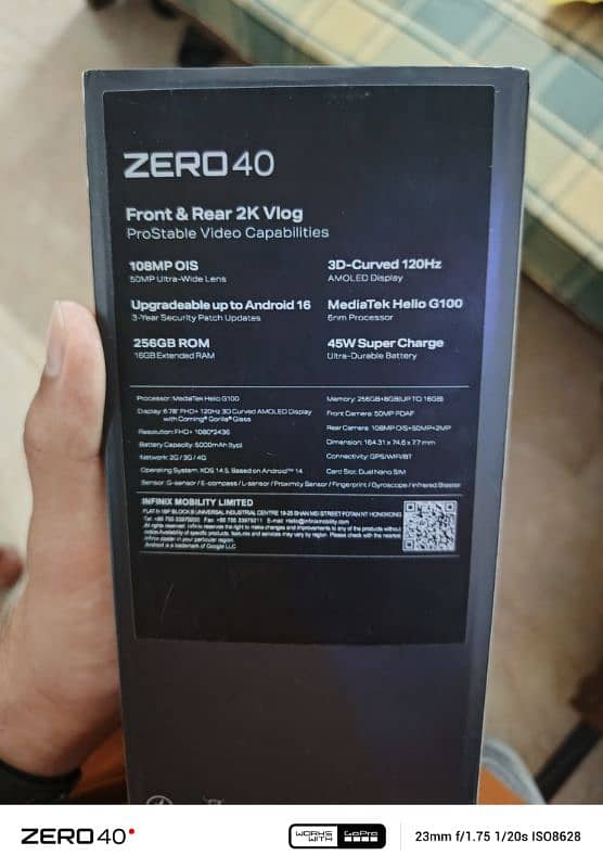 Infinix zero 40 0