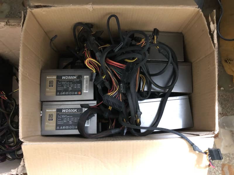 Huntkey Thermaltake Crosair 500 To 750watts 80+Bronze/Gold PowerSupply 1