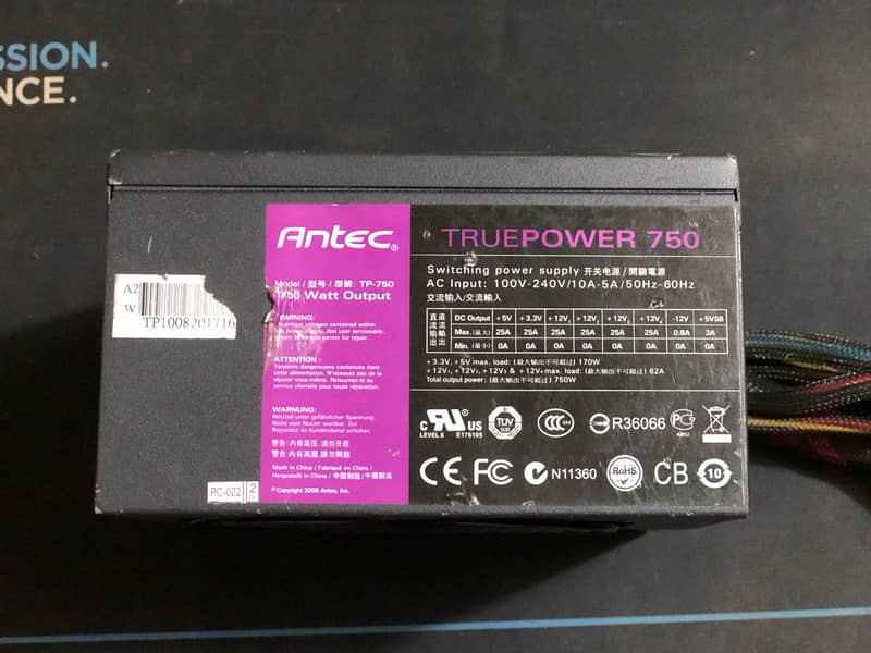 Huntkey Thermaltake Crosair 500 To 750watts 80+Bronze/Gold PowerSupply 4