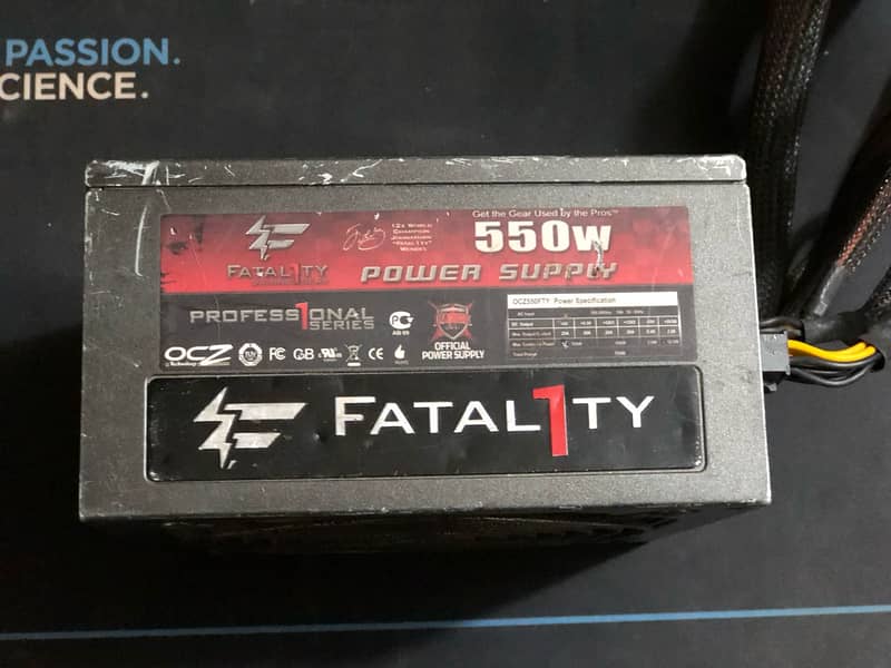 Huntkey Thermaltake Crosair 500 To 750watts 80+Bronze/Gold PowerSupply 6