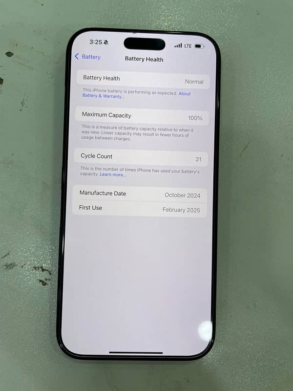Iphone 16 pro max Non pta 6