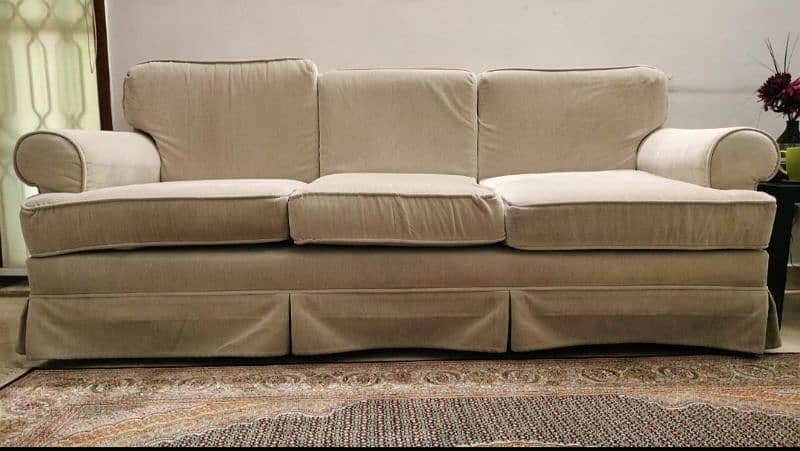 6 seater sofa, 3+2+1, perfect condition 0