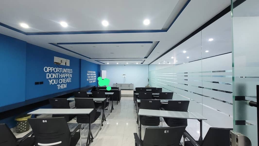 8 Marla Commercial Fully Furnished Office For Rent Best For Call Center Software Etc 0